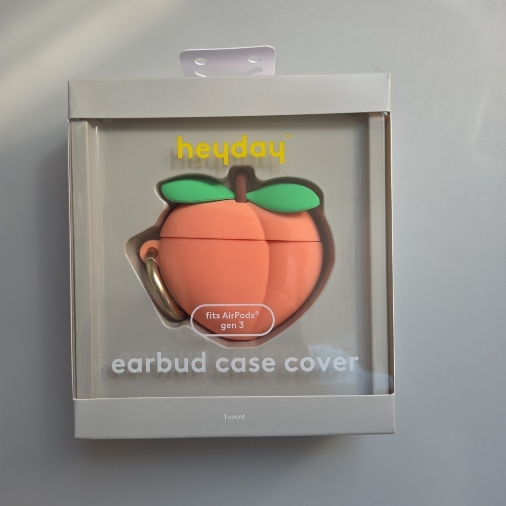 Heyday AirPods‎ Pro Gen 1 Gen 2 Case Cover Peach